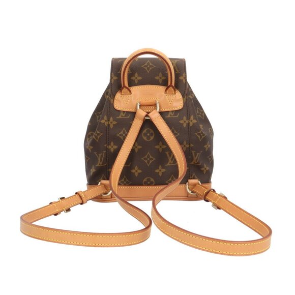 LOUIS VUITTON Brown Monogram Backpack - Picture 3 of 11